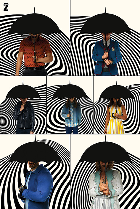 Плакат The Umbrella Academy - Family