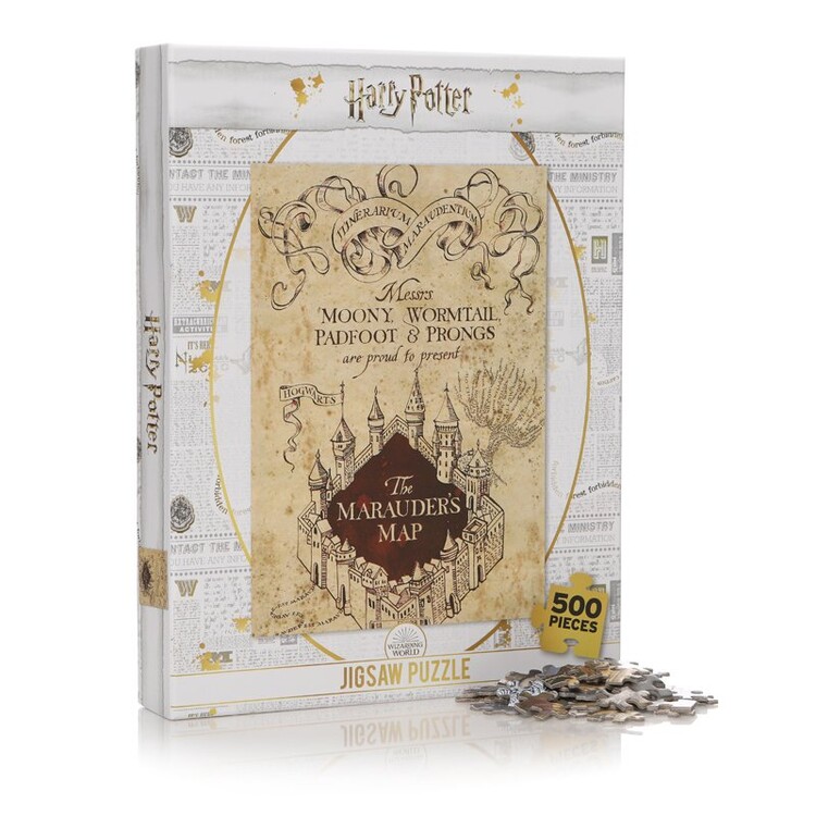 Puzzle Harry Potter - Mapa de Marauder