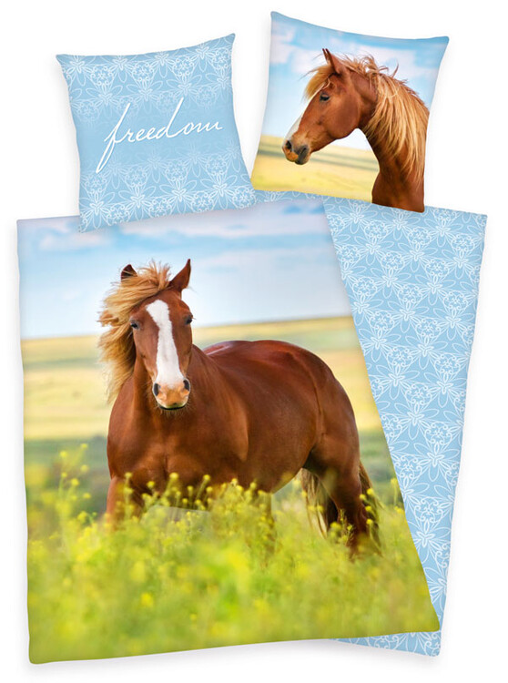 Bed sheets Young Coll - Horse