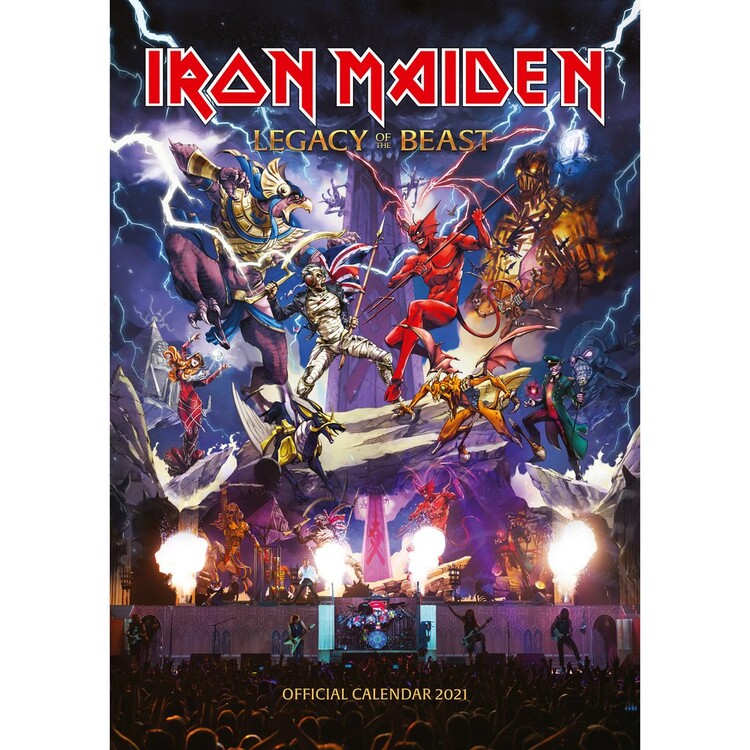 Calendar 2027 Iron Maiden