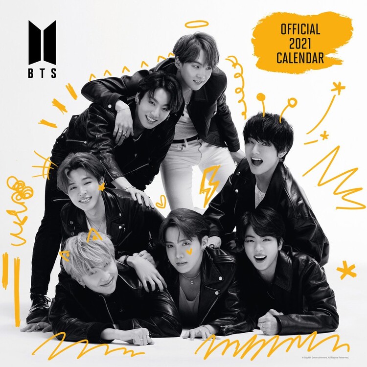 Календар 2027 BTS