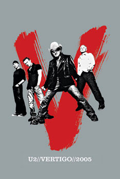 Poster U2 - vertigo