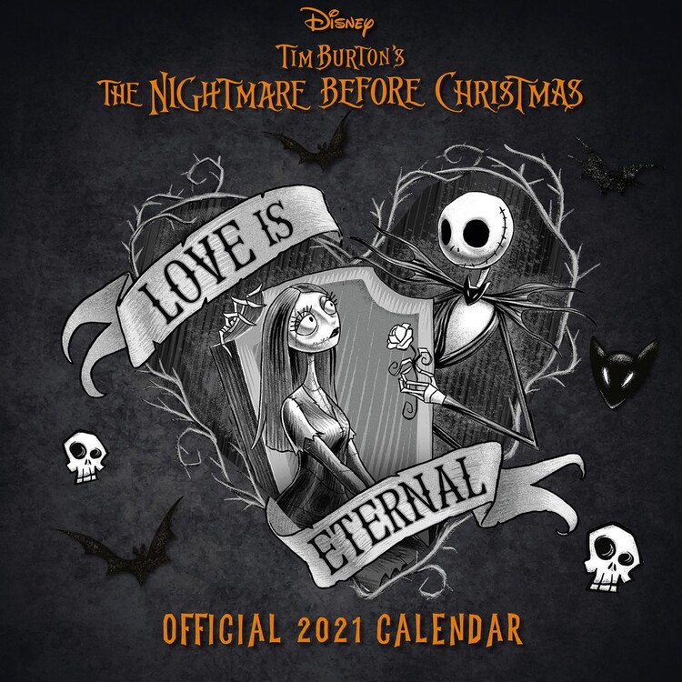 Календар 2027 Nightmare Before Christmas