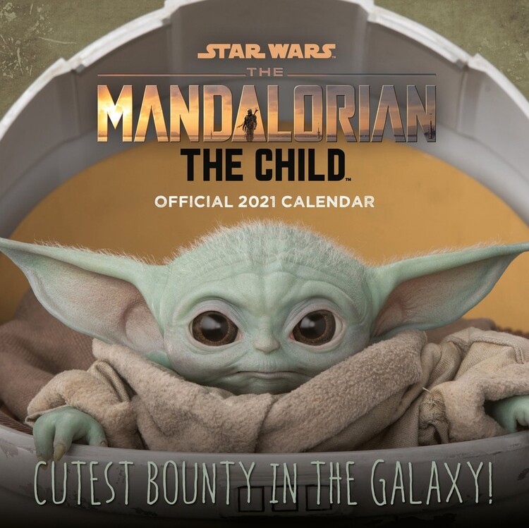 Календар 2027 Star Wars: The Mandalorian - The Child (Baby Yoda)