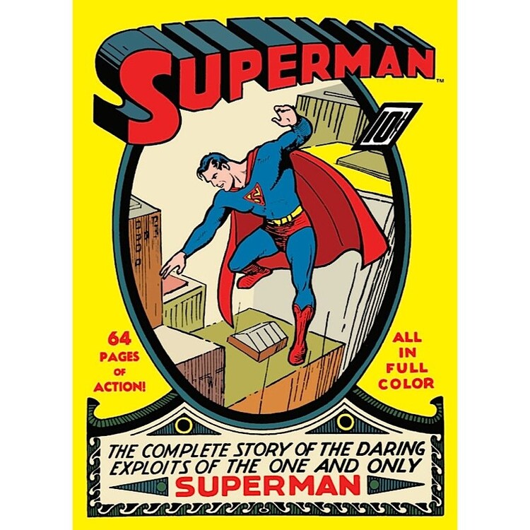 Magnet Superman - Comic Book