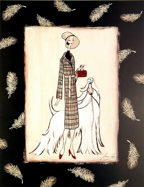 Art Print Afternoon Stroll