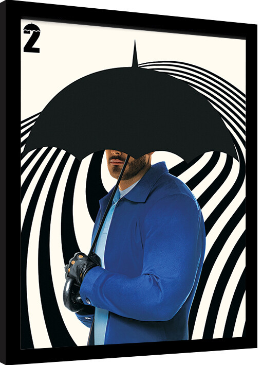 Framed poster Umbrella Academy - Luther