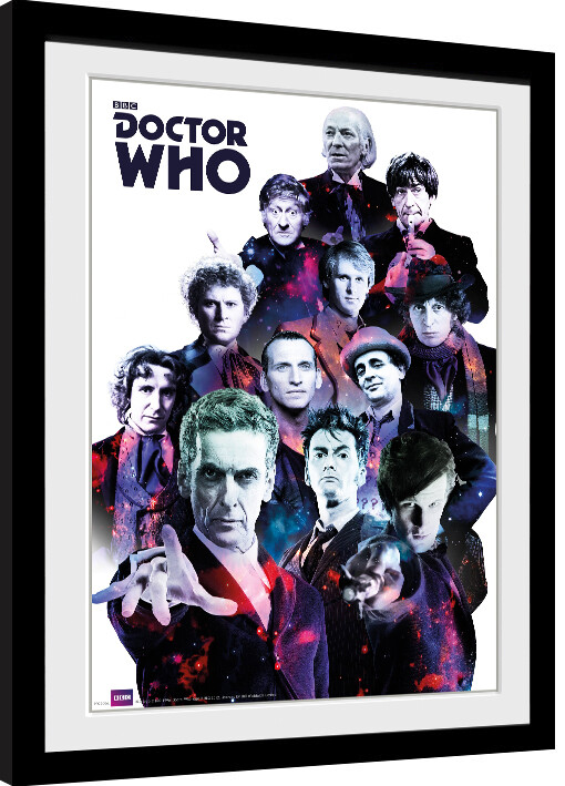 Κορνιζαρισμένη αφίσα Doctor Who - Cosmos