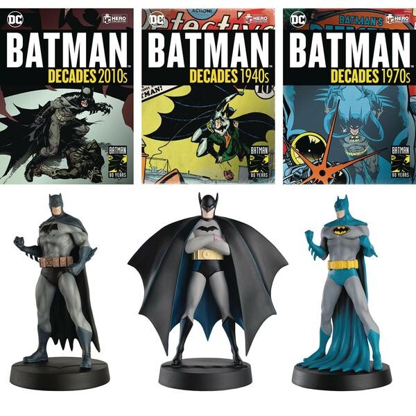 Φιγούρα Batman Decades - Debut, 1970, 2010 (Set of 3)