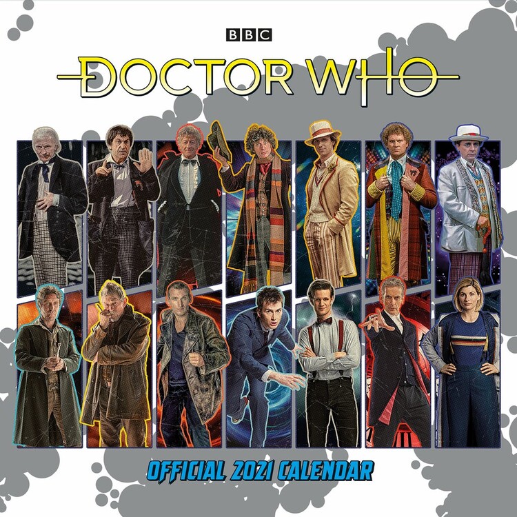 Календар 2027 Doctor Who - Classic Edition
