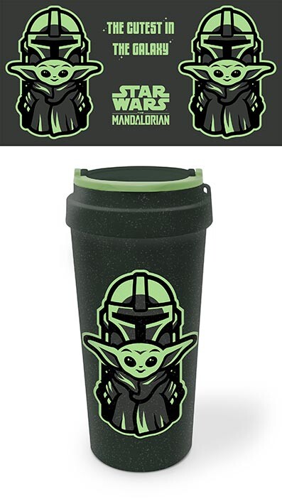 Κούπα ταξιδιού Star Wars: The Mandalorian - The Cutest in the Galaxy