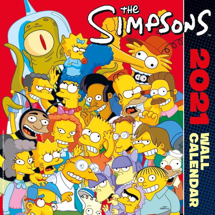Календар 2027 The Simpsons
