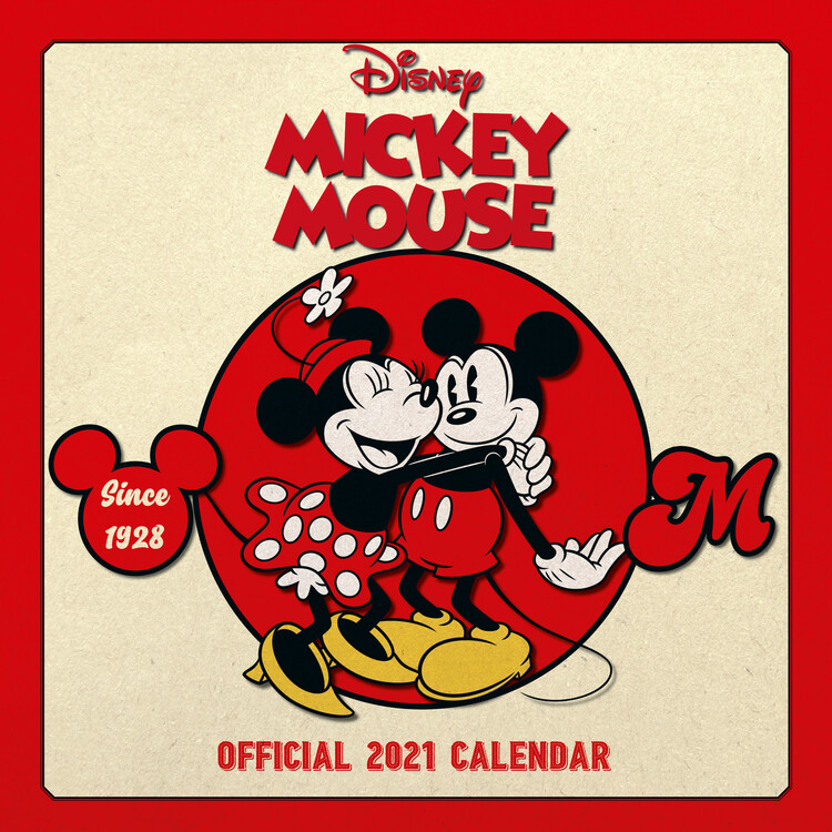 Календар 2027 Mickey Mouse - Classic