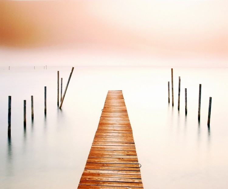 Art Print Lake Walk I