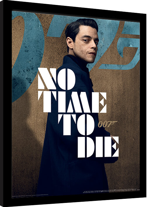 Κορνιζαρισμένη αφίσα James Bond: No Time To Die - Saffin Stance