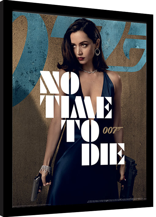 Κορνιζαρισμένη αφίσα James Bond: No Time To Die - Paloma Stance