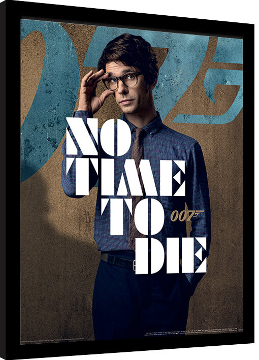 Κορνιζαρισμένη αφίσα James Bond: No Time To Die - Q Stance