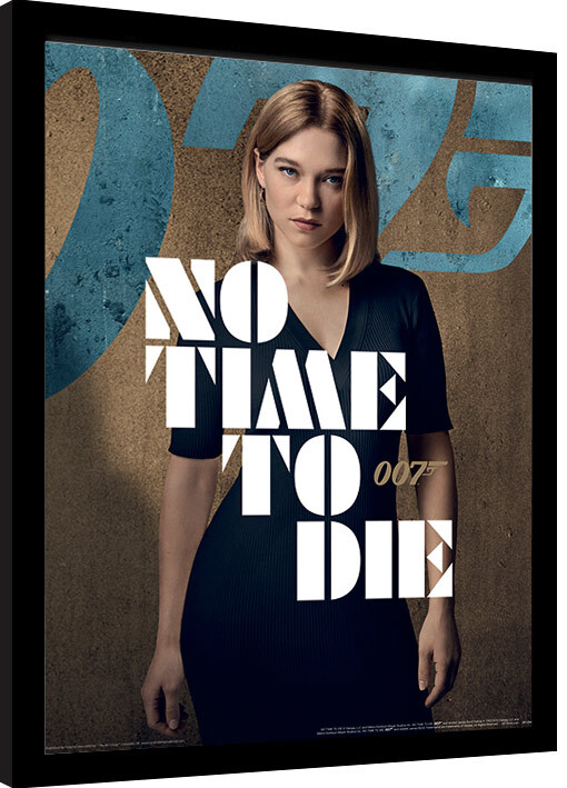Κορνιζαρισμένη αφίσα James Bond: No Time To Die - Madeleine Stance