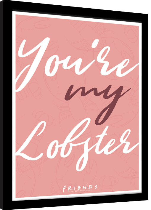 Κορνιζαρισμένη αφίσα Friends - You‘re My Lobster