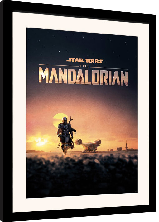 Poster emoldurado Star Wars: The Mandalorian