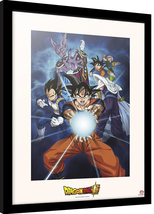 Κορνιζαρισμένη αφίσα Dragon Ball - Kamehameha