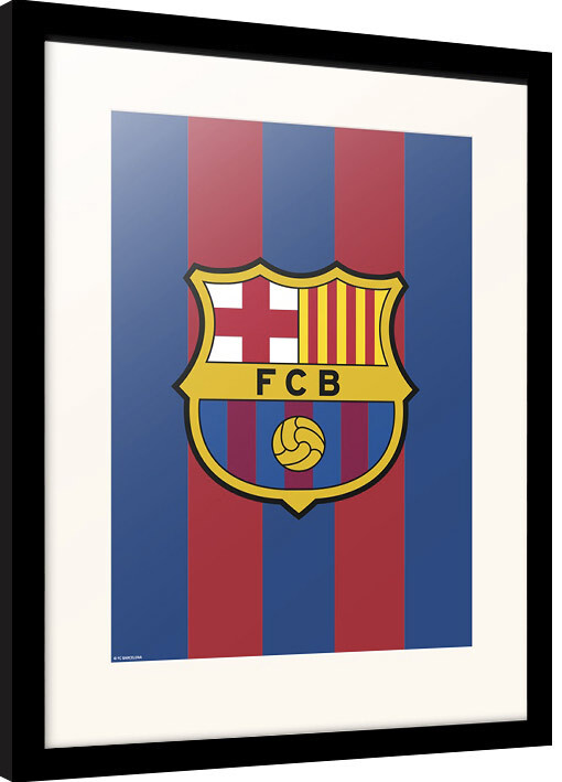 Framed poster FC Barcelona