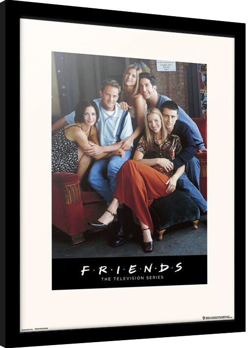 Kehystetty juliste Friends - Characters