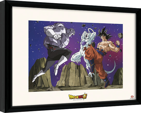 Poster emoldurado Dragon Ball - Beatin Jiren