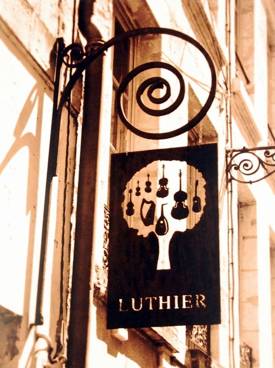 Εκτύπωση τέχνης Luthier