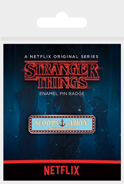 Badge Stranger Things - Scoops Ahoy