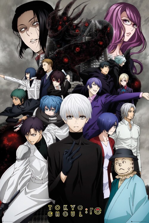 Плакат Tokyo Ghoul: RE - Key Art 3
