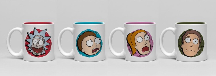 Mug Rick and Morty - Characters