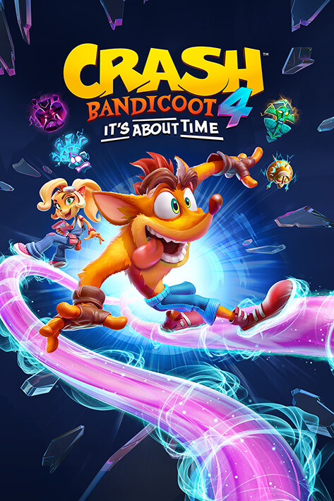 Плакат Crash Bandicoot 4 - Ride