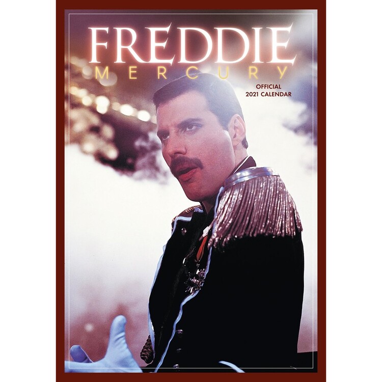 Ημερολόγιο 2027 Queen - Freddie Mercury