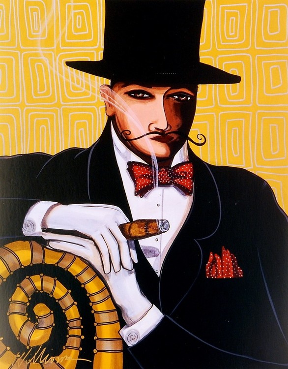 Art Print Suave and Debonair