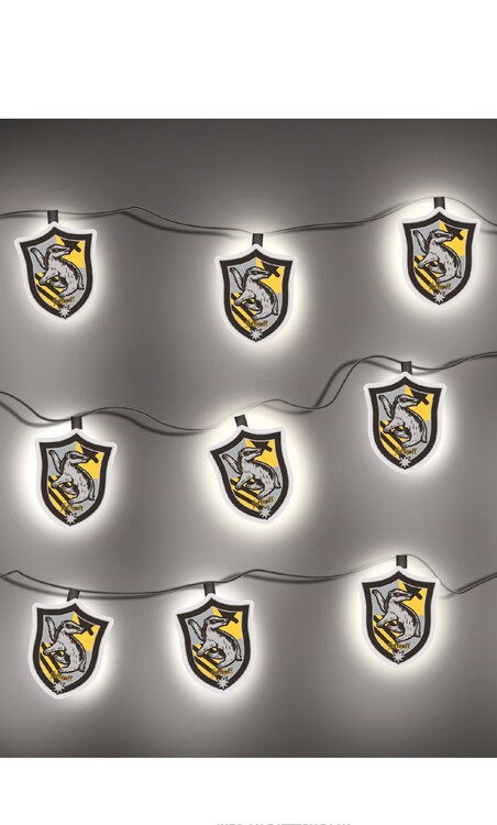 Luzes decorativas Harry Potter - Hufflepuff Crest