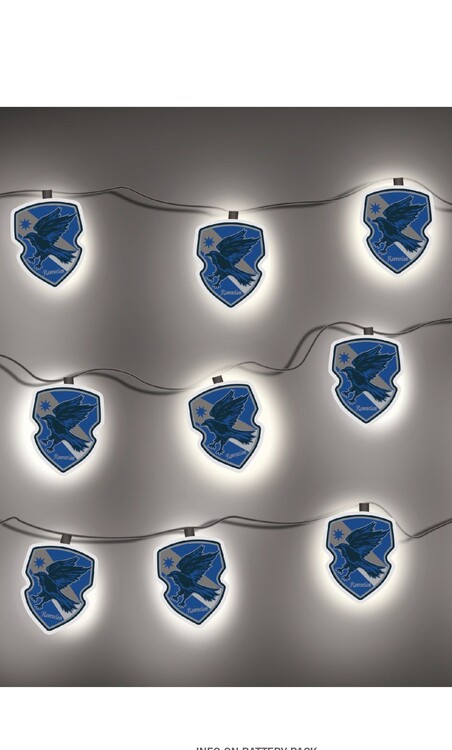 Διακοσμητικά φωτάκια Harry Potter - Ravenclaw Crest