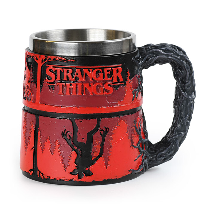 Mug Stranger Things D'occasion - Blanc, Pour Les Fans De La Série