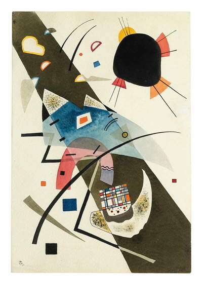 Плакат Two Black Spots (1923)
