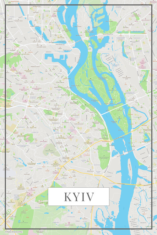 Плакат Kyiv color