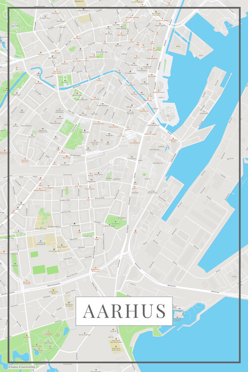 Фотошпалери Aarhus color