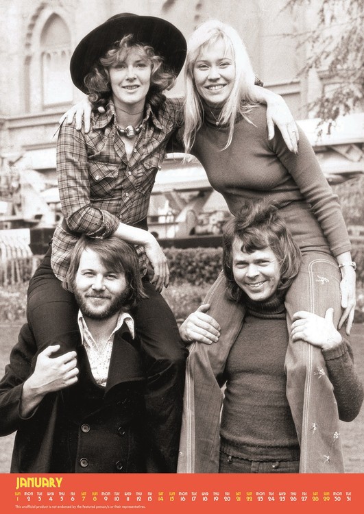 Calendar 2021 Abba