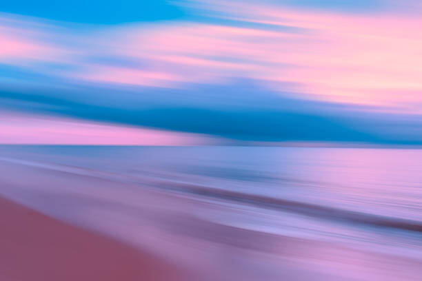 Art Photography Abstract view from a beach