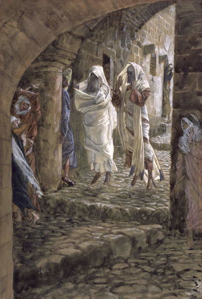Canvas Print Apparitions of the Dead in the Streets of Jerusalem