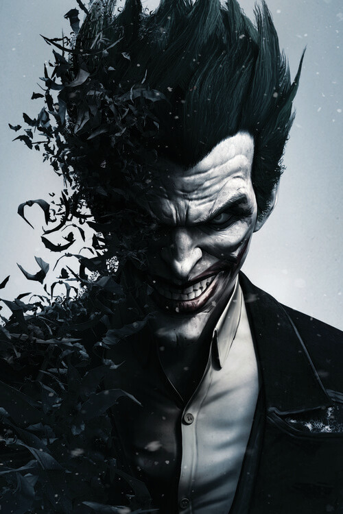 Wallpaper Mural Batman Arkham - Joker