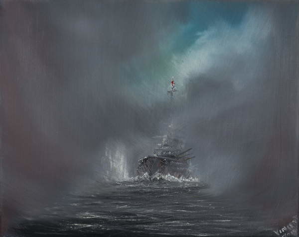 Fine Art Print Battle of Jutland 31st May 1916, 2014,
