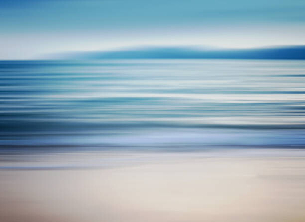 Valokuvataide BLUR BACKGROUND . sea sand sky