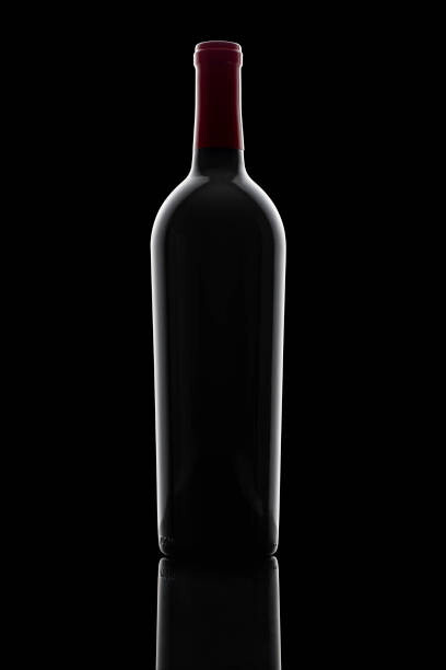 Art Photography Bottle of red wine