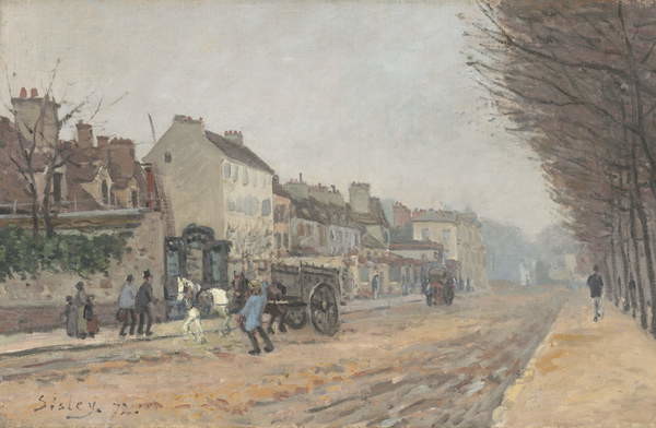 Canvas Print Boulevard Héloïse, Argenteuil, 1872