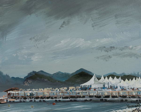 Wallpaper Mural Cannes Film Festival tents 2014, 2914,
